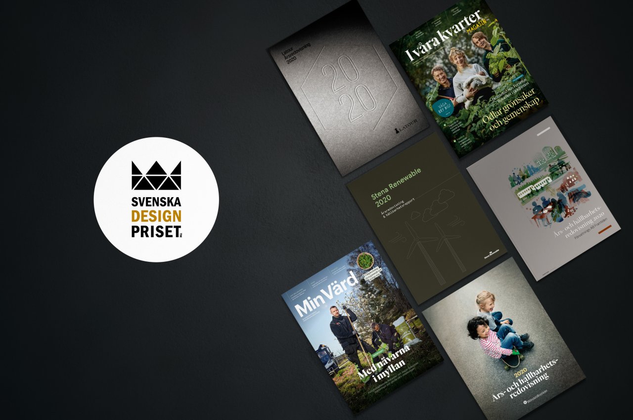 Vinnare av svenska designpriset för inspirerande content och innehållsproduktion